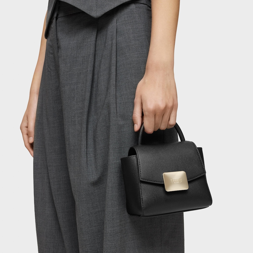 Mini bandolera negra TOUS Lucia