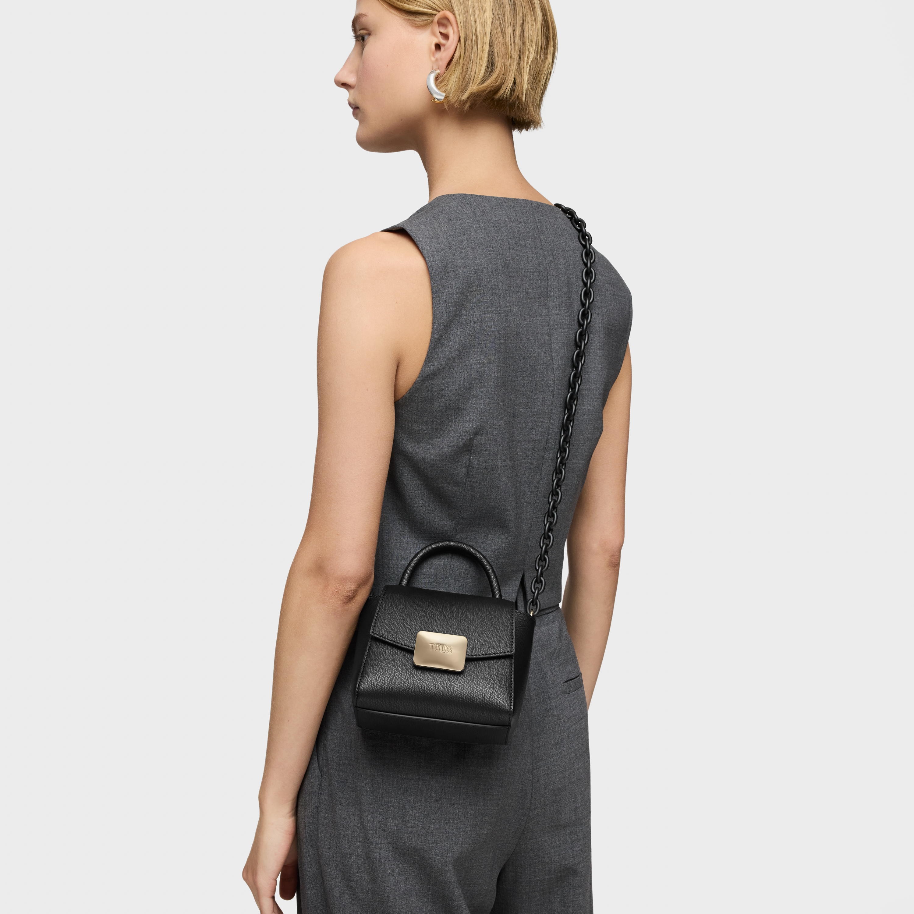 Black Crossbody minibag TOUS Lucia