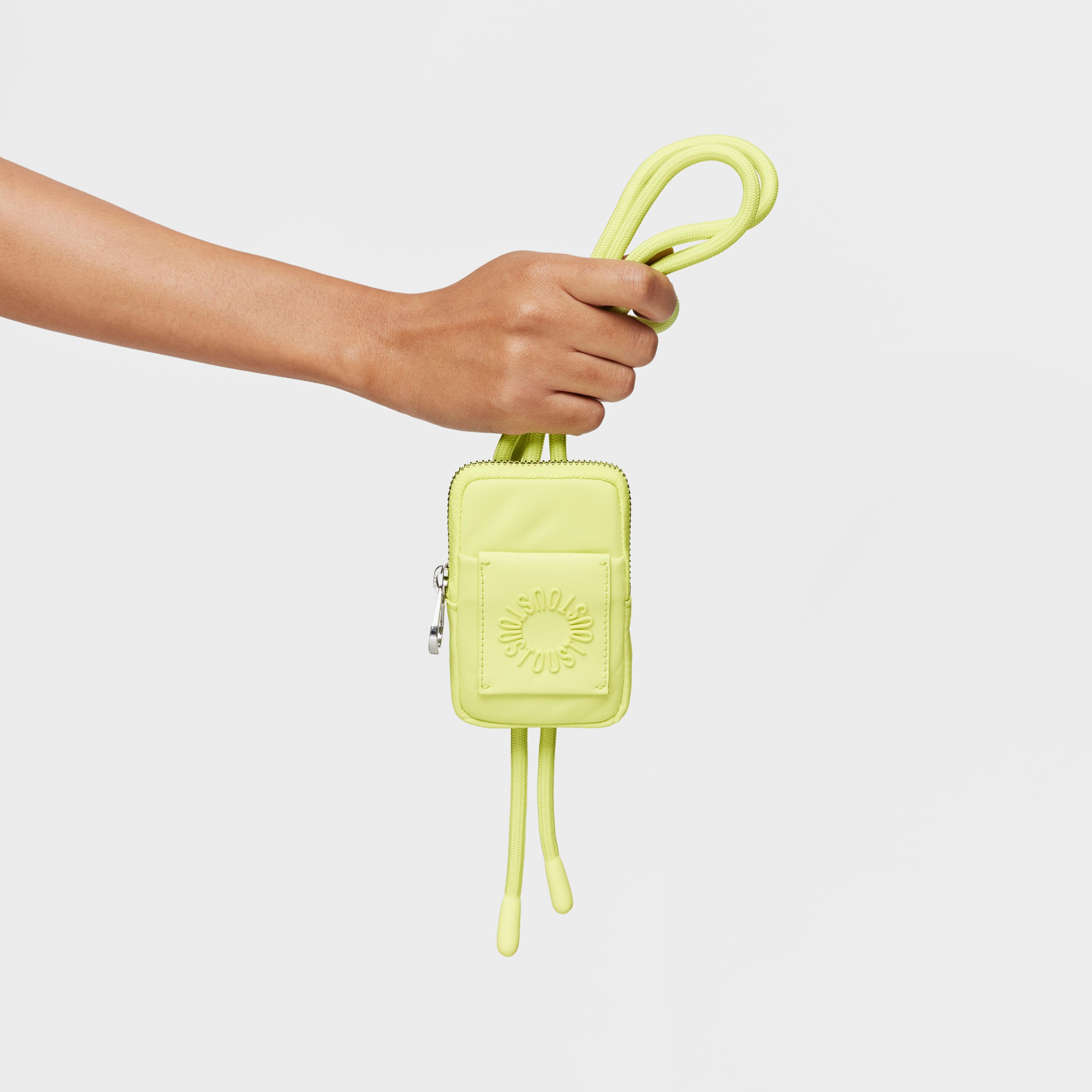 Lime green Pocket Key ring Rope