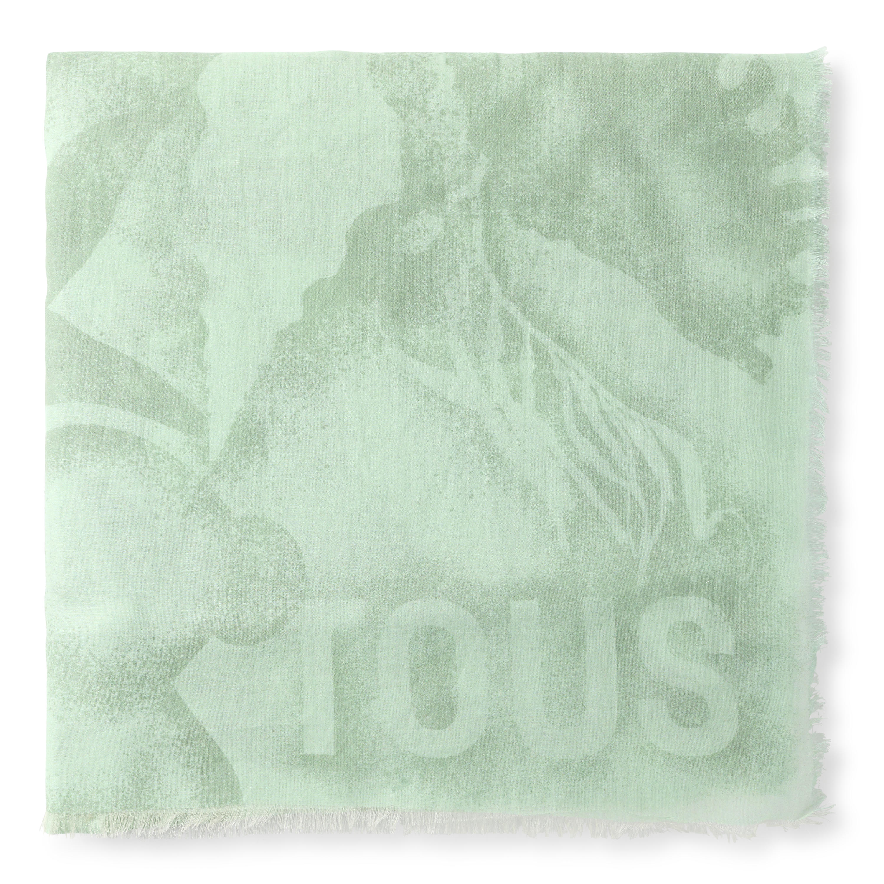 Stone gray and mint green Foulard TOUS Alda