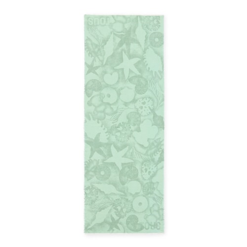 Stone gray and mint green Foulard TOUS Alda