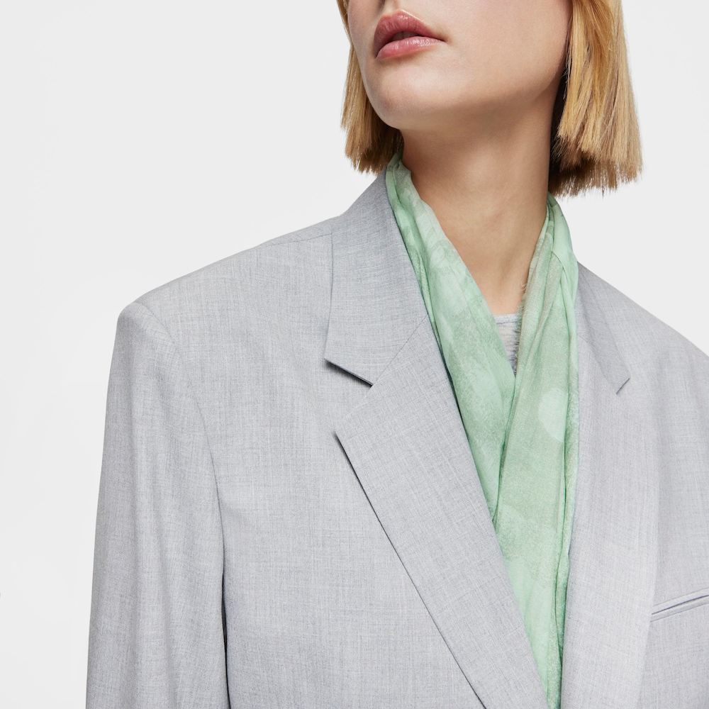 Foulard gris piedra y menta TOUS Alda
