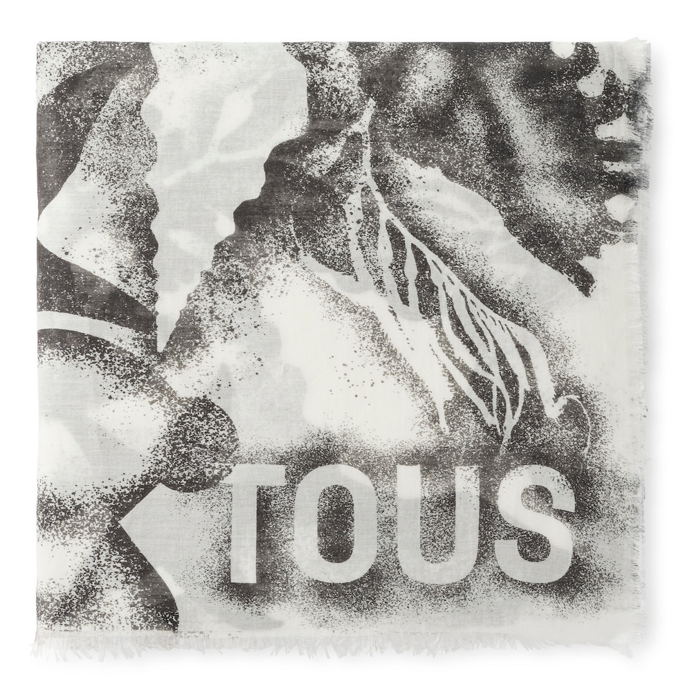 Foulard negro y beige TOUS Alda