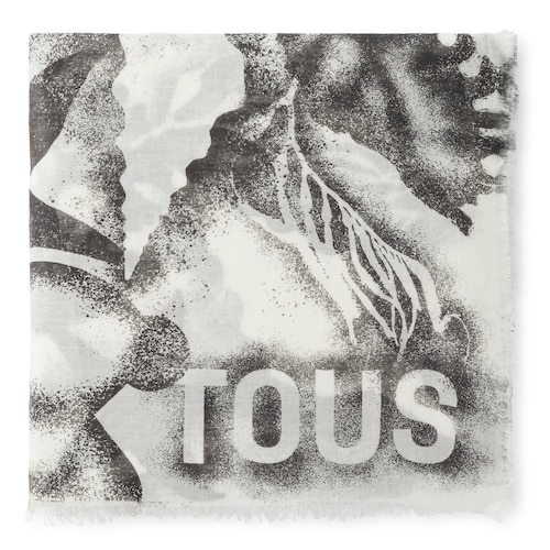 Black and beige Foulard TOUS Alda image number 0