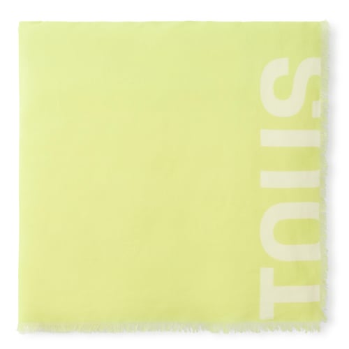 Foulard amarillo claro TOUS Ombr&eacute;