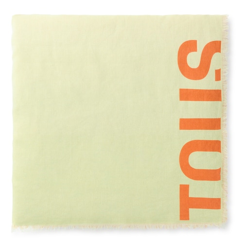 Orange-colored Foulard TOUS Ombré