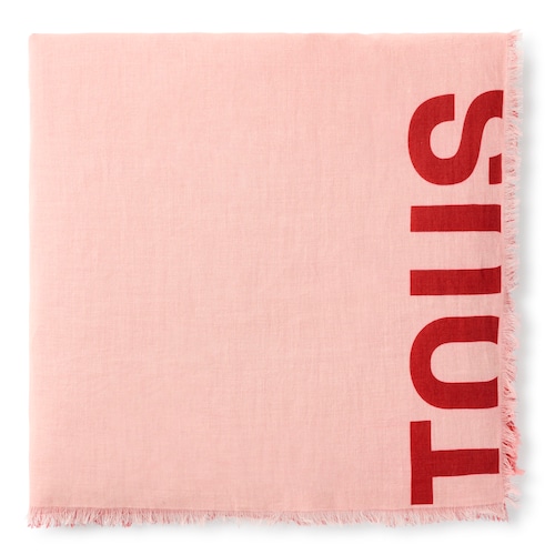 Russet-colored Foulard TOUS Ombr&eacute;
