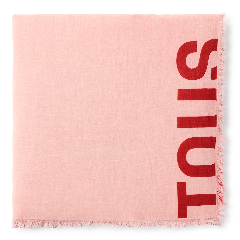 Russet-colored Foulard TOUS Ombré