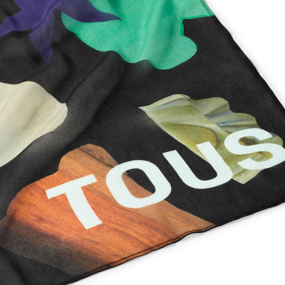 Czarny fular TOUS Bayou