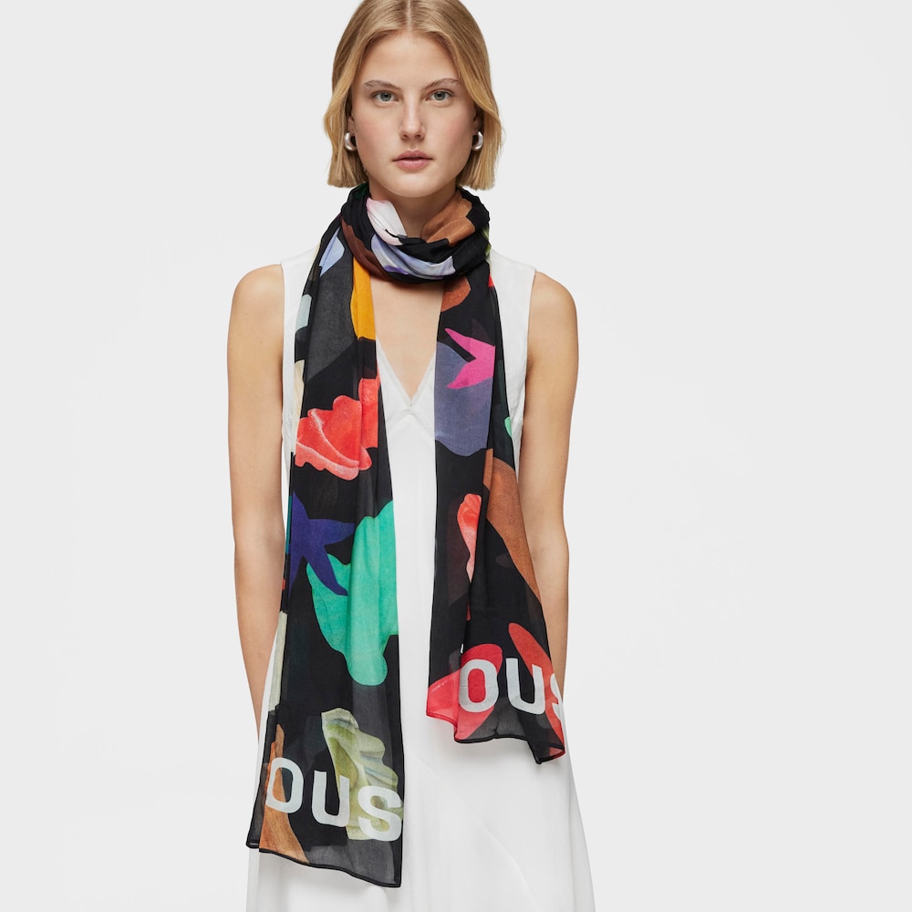 Czarny fular TOUS Bayou