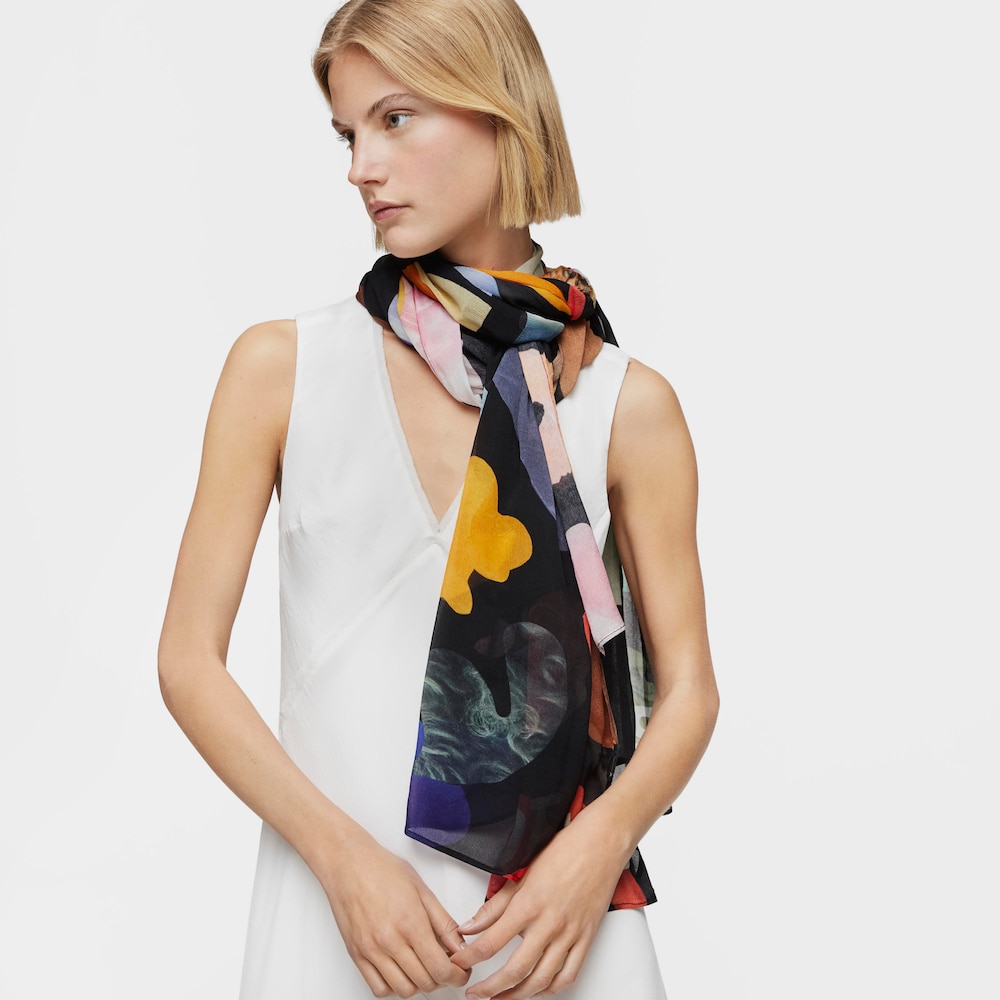 Czarny fular TOUS Bayou