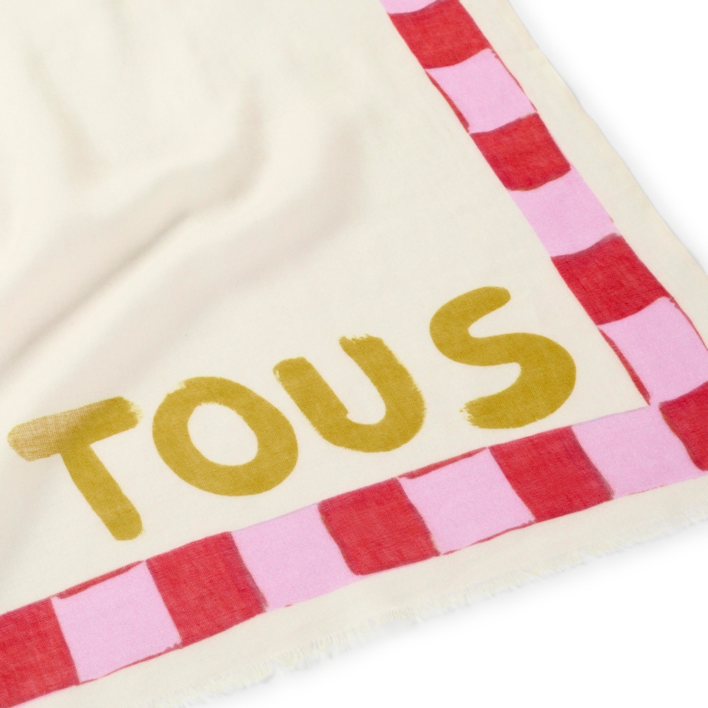 Foulard bege TOUS Doris