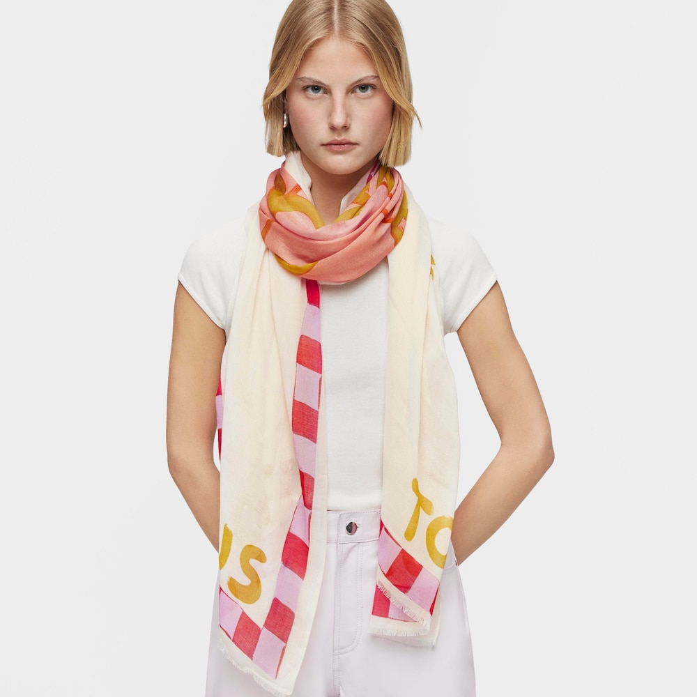 Foulard bege TOUS Doris