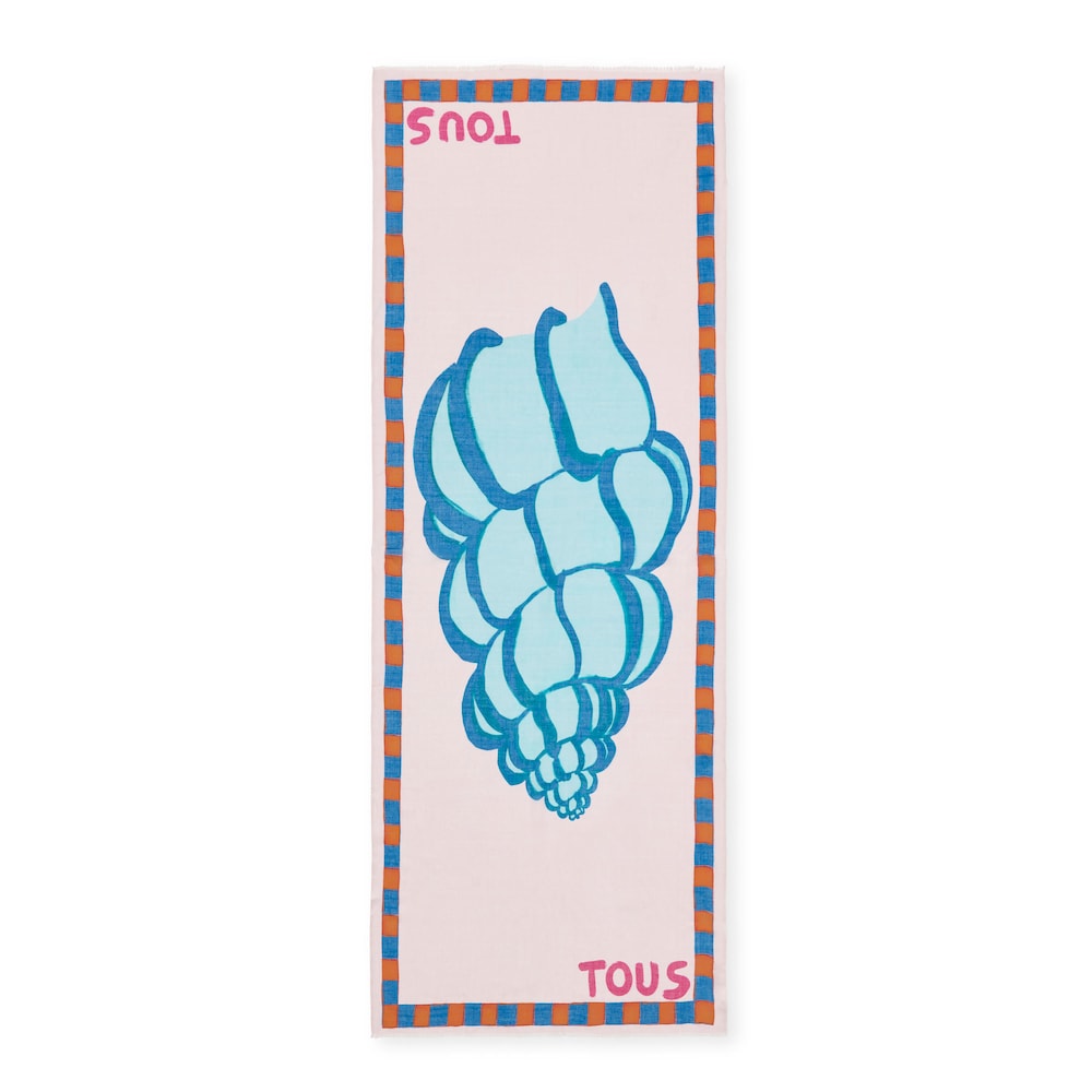 Pale pink Foulard TOUS Doris