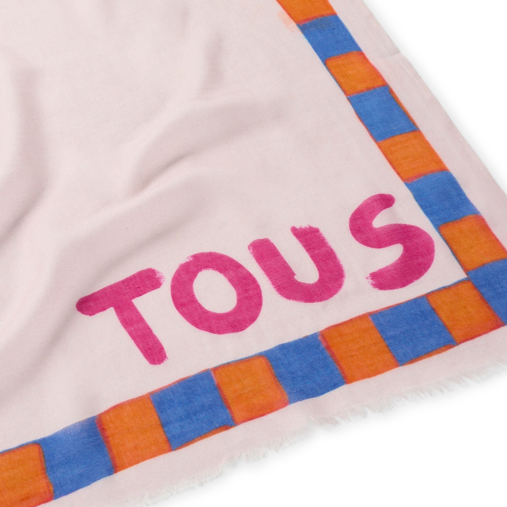 Pale pink Foulard TOUS Doris