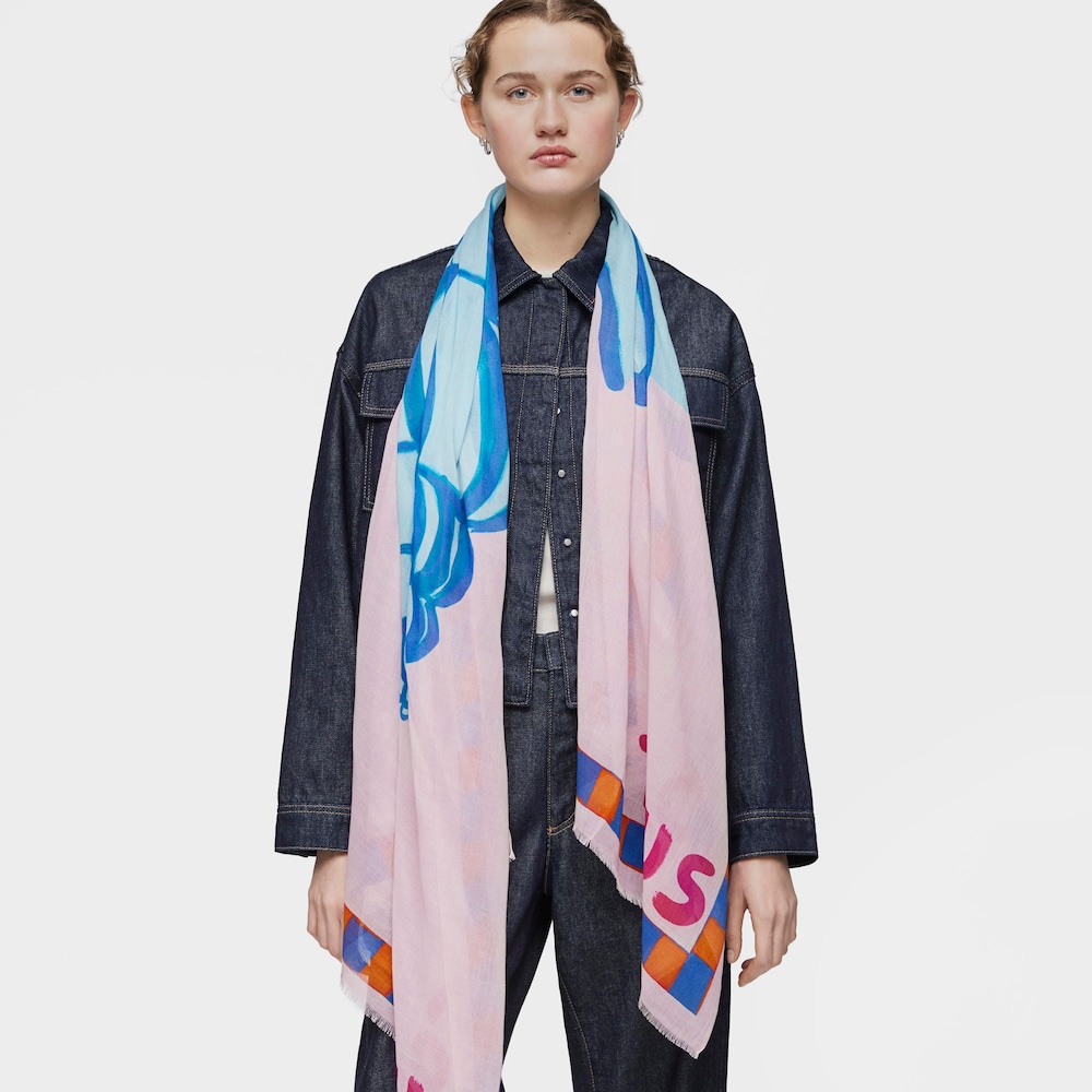Pale pink Foulard TOUS Doris