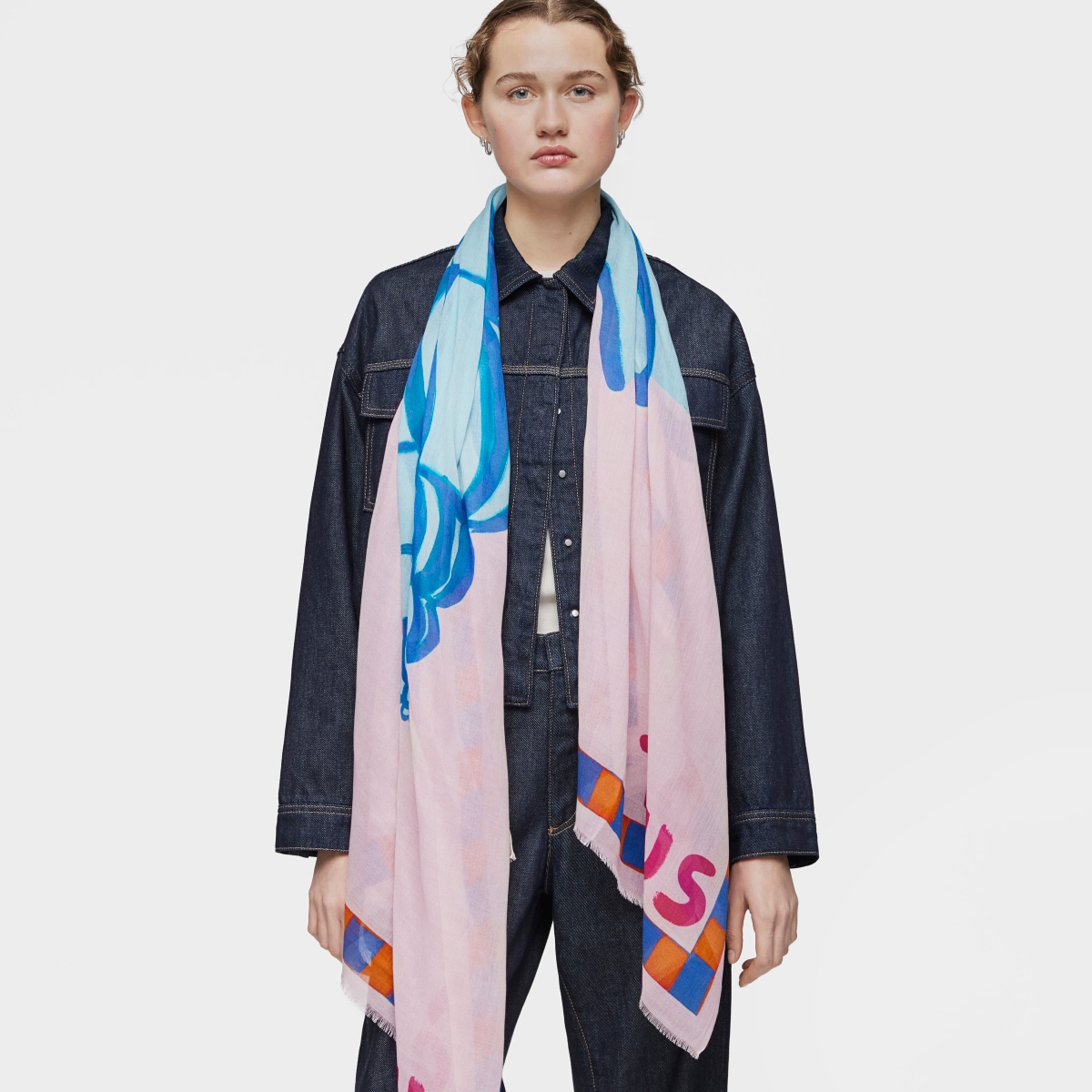 Pale pink Foulard TOUS Doris