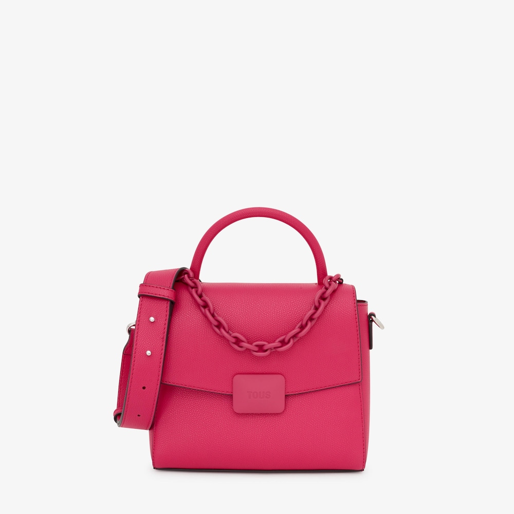 Small fuchsia-colored Crossbody bag TOUS Lucia