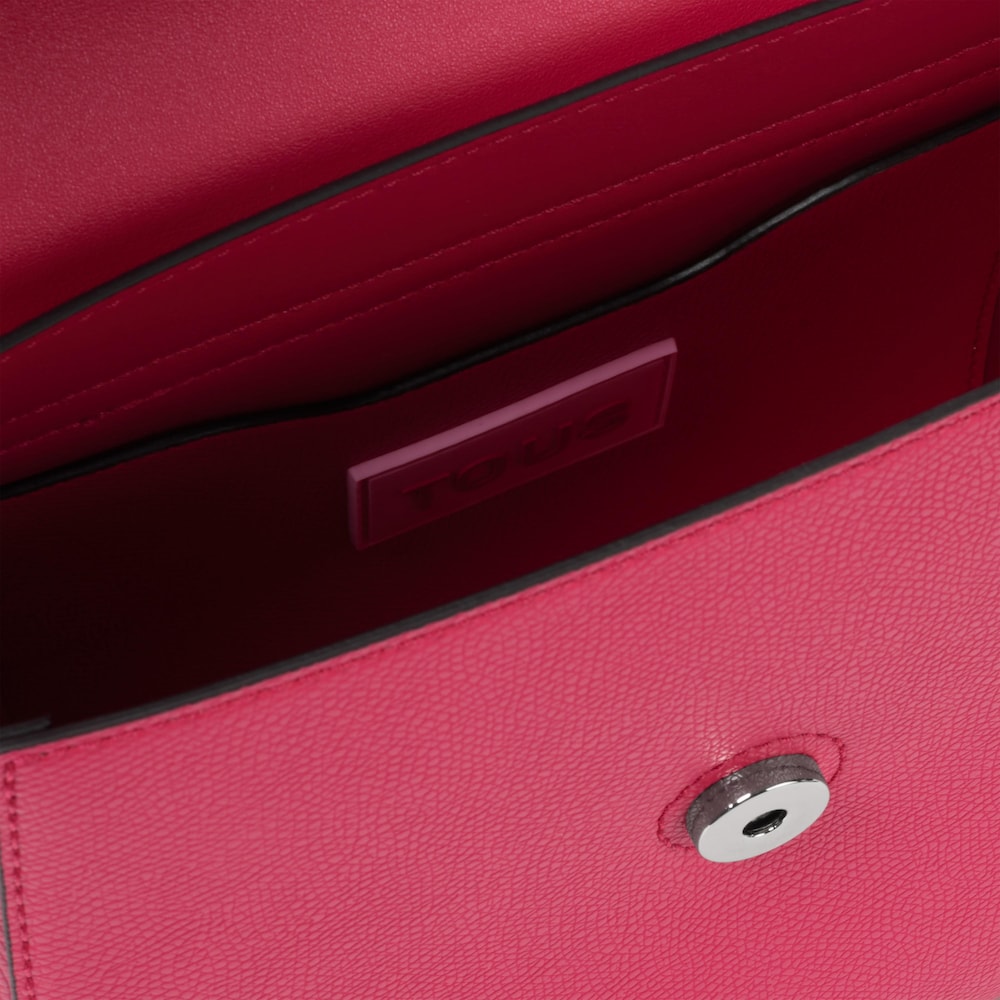 Small fuchsia-colored Crossbody bag TOUS Lucia