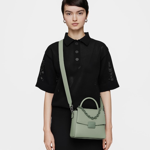 Small stone gray Crossbody bag TOUS Lucia