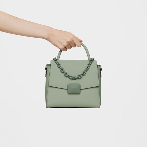 Small stone gray Crossbody bag TOUS Lucia