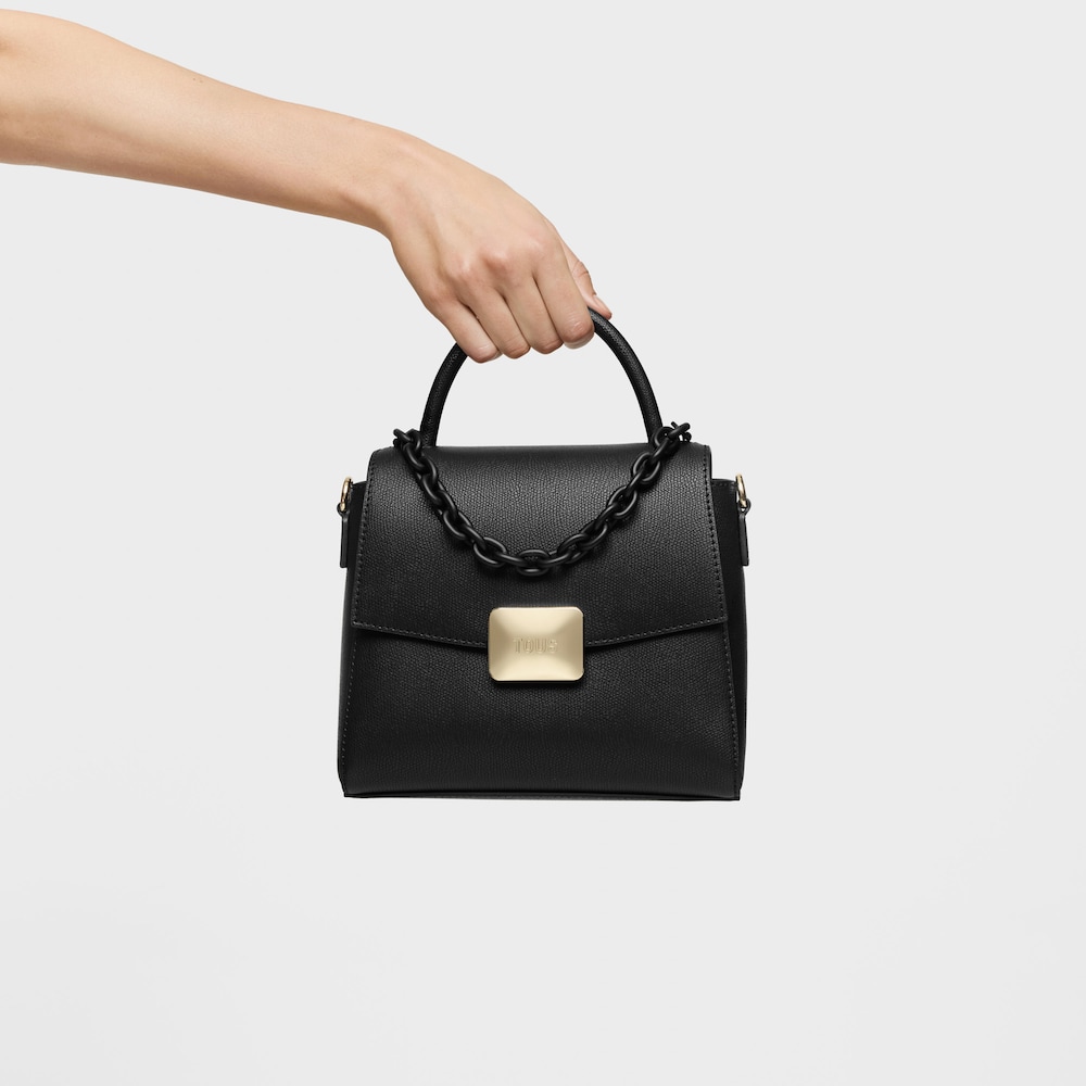 Bandolera peque&ntilde;a negra TOUS Lucia