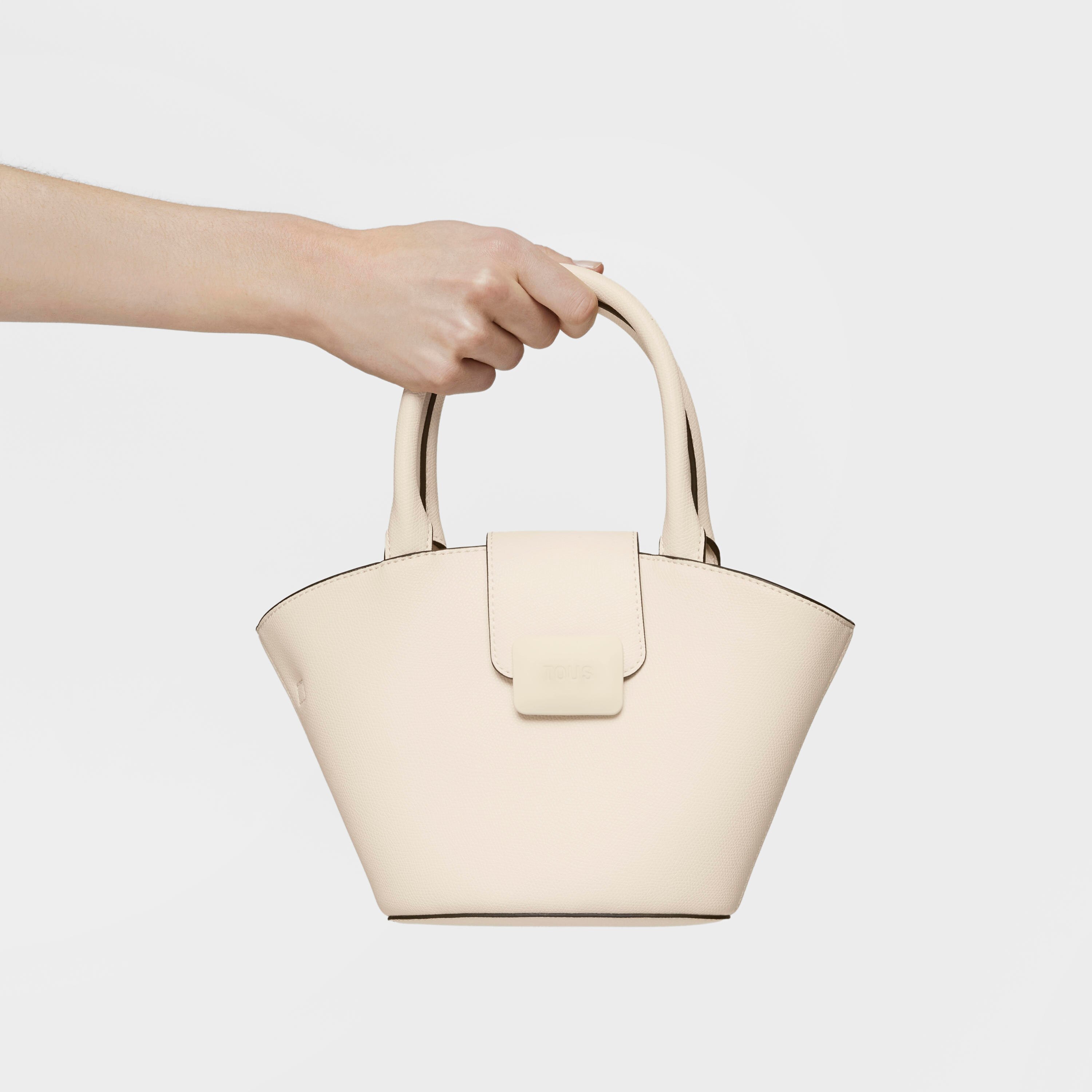 Small beige Tote bag TOUS Lucia