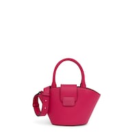 Small fuchsia-colored Tote bag TOUS Lucia