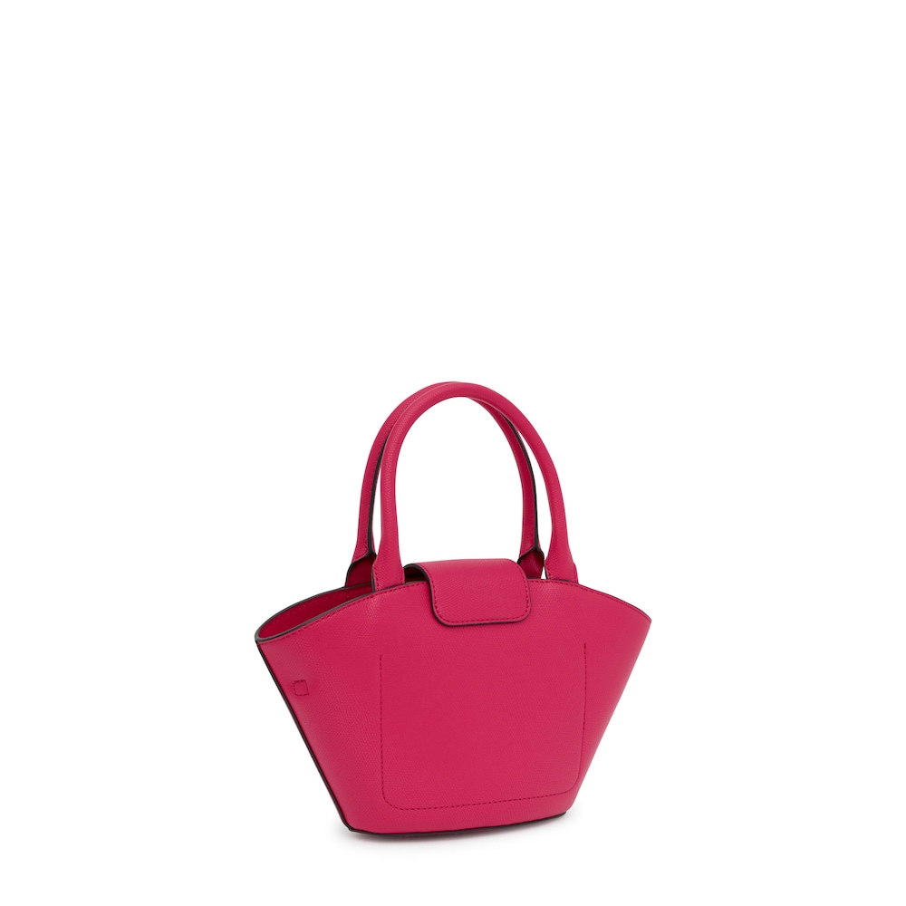 Small fuchsia-colored Tote bag TOUS Lucia