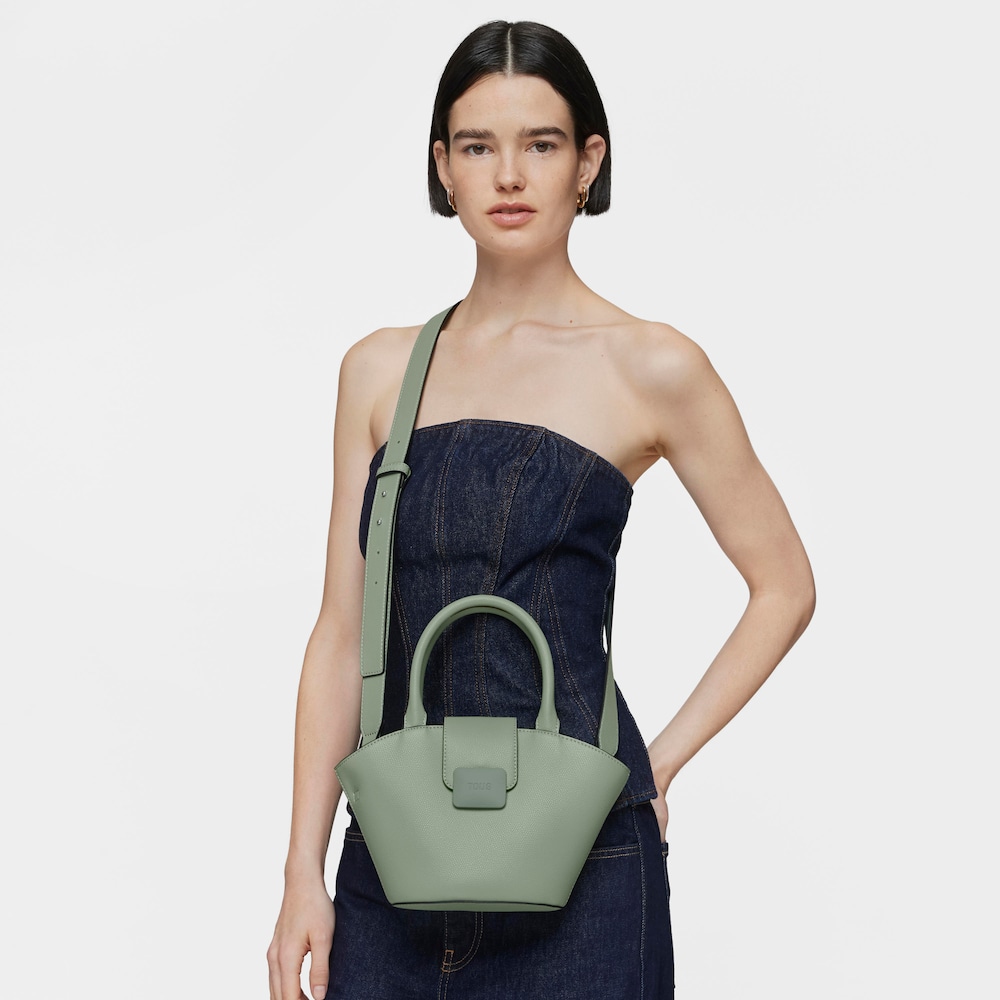 Small stone gray Tote bag TOUS Lucia