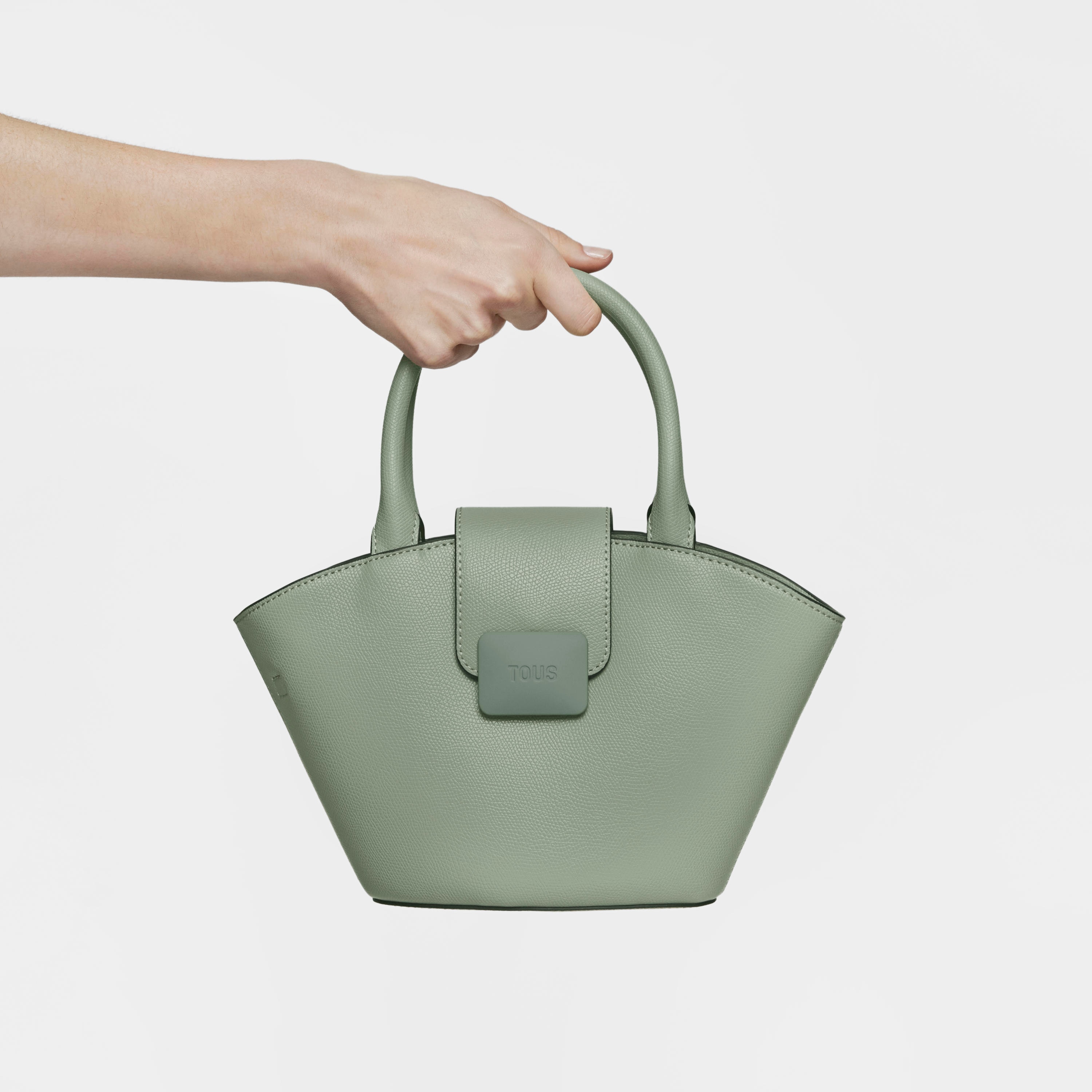 Small stone gray Tote bag TOUS Lucia