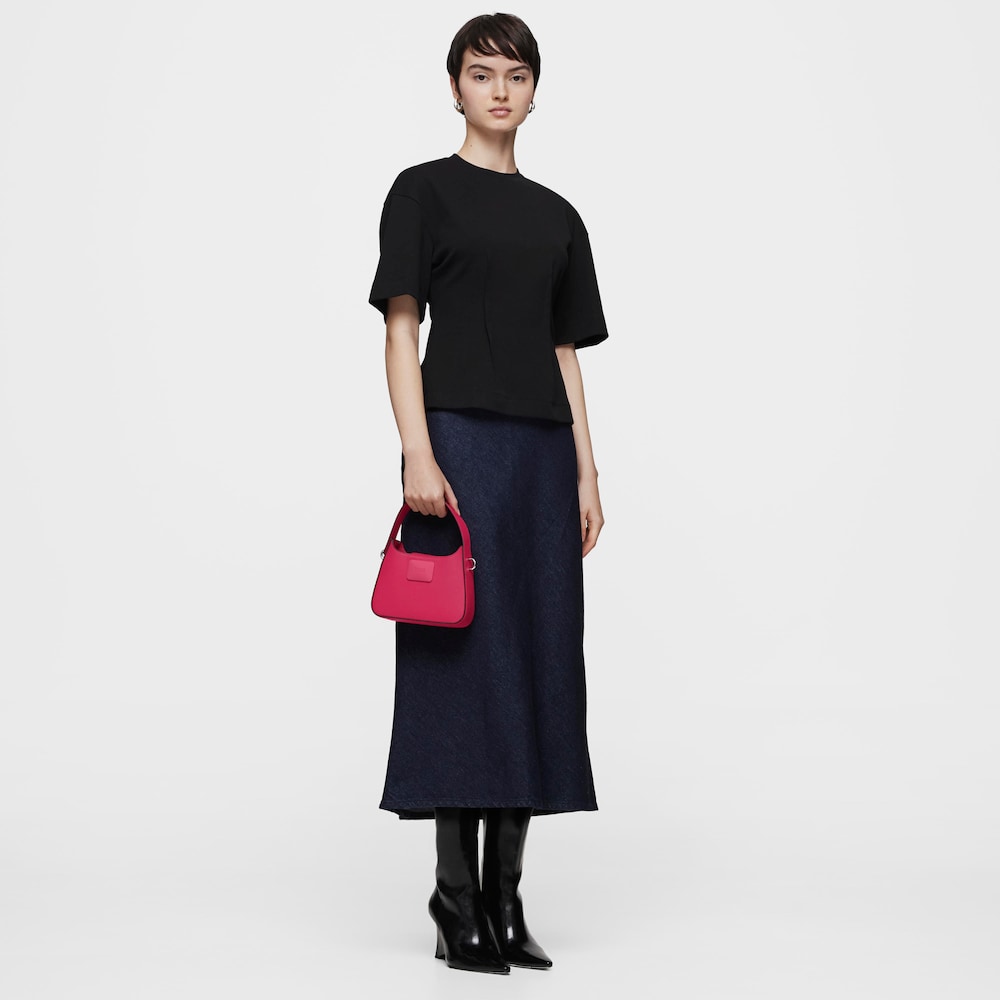 Fuchsia-colored Shoulder minibag TOUS Lucia