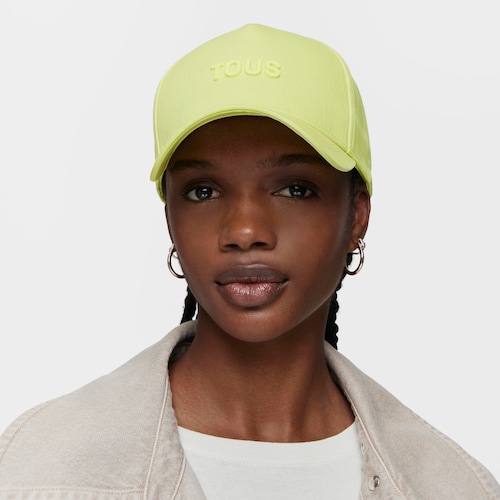 Lime green Cap TOUS Logo