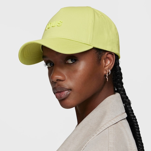 Lime green Cap TOUS Logo