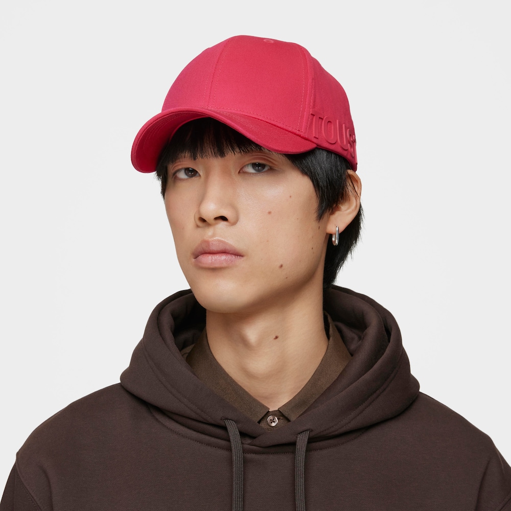 Fuchsia-colored Cap TOUS Motif