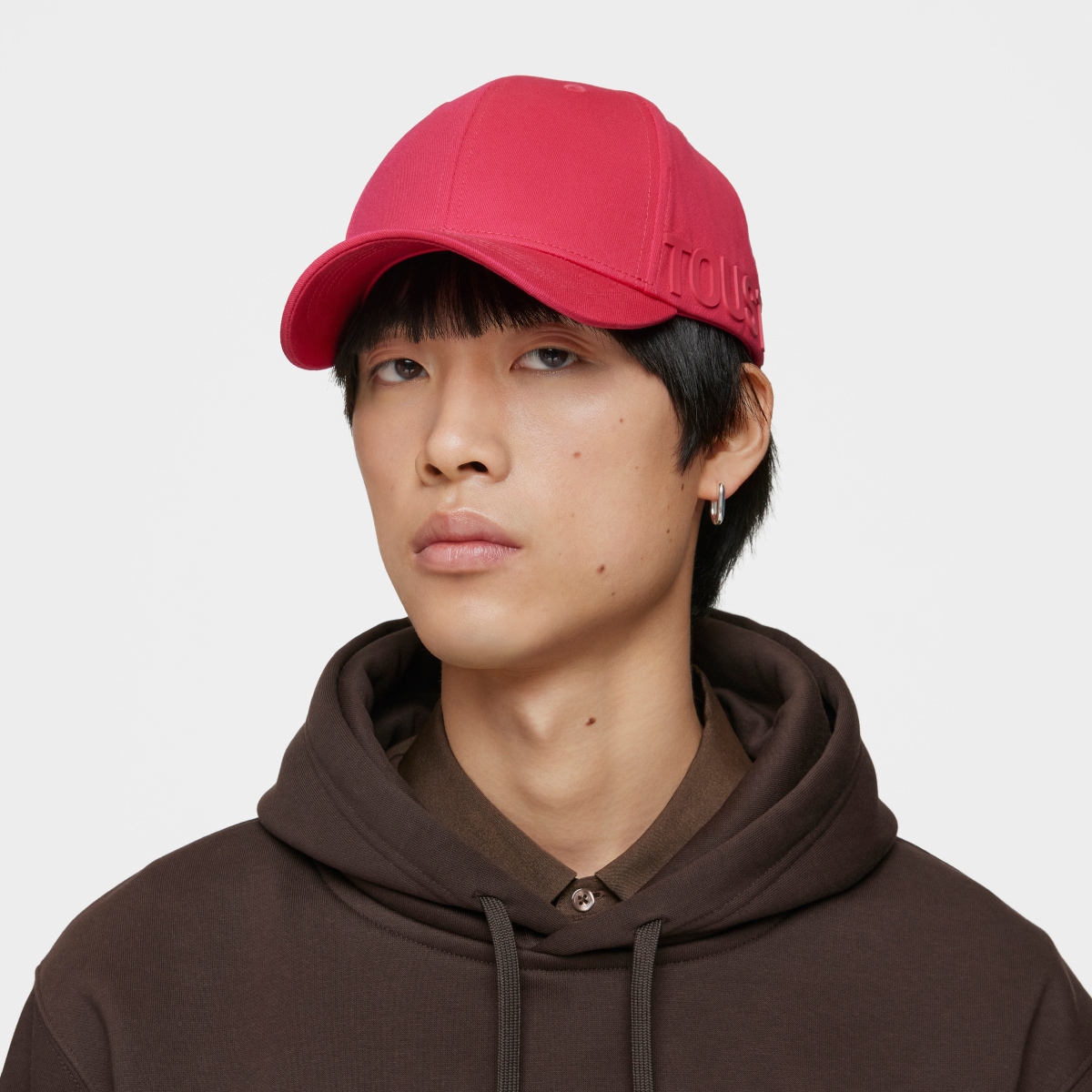 Fuchsia-colored Cap TOUS Motif