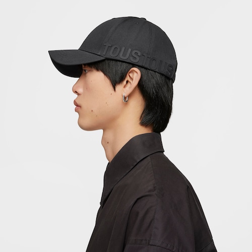 Gorra gris oscuro TOUS Motif