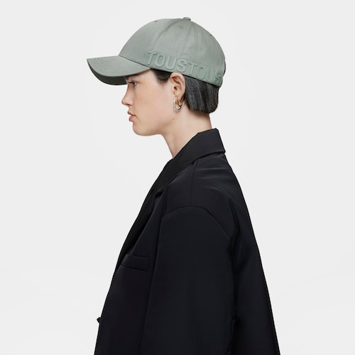 Stone gray Cap TOUS Motif