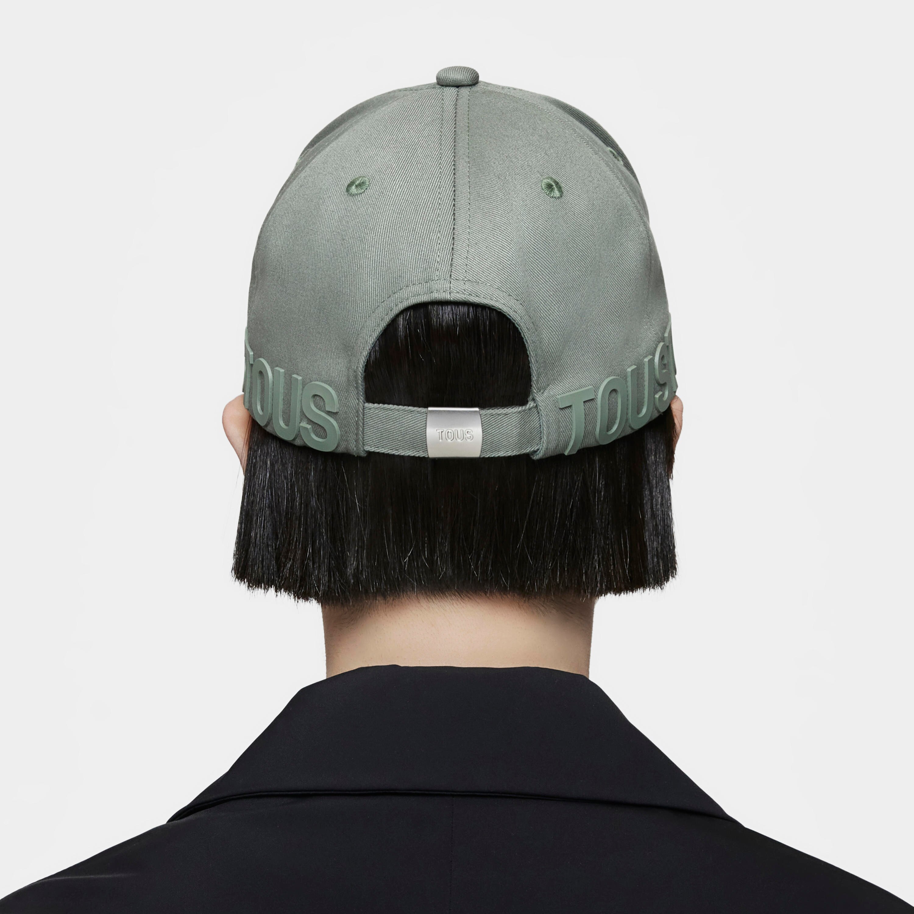 Stone gray Cap TOUS Motif