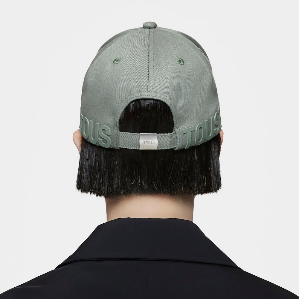 Gorra gris piedra TOUS Motif image number 3