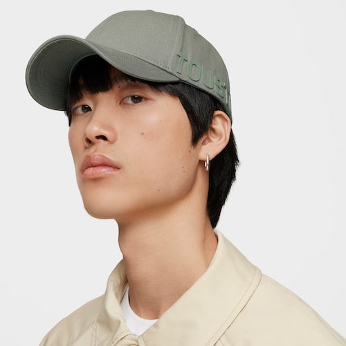 Stone gray Cap TOUS Motif