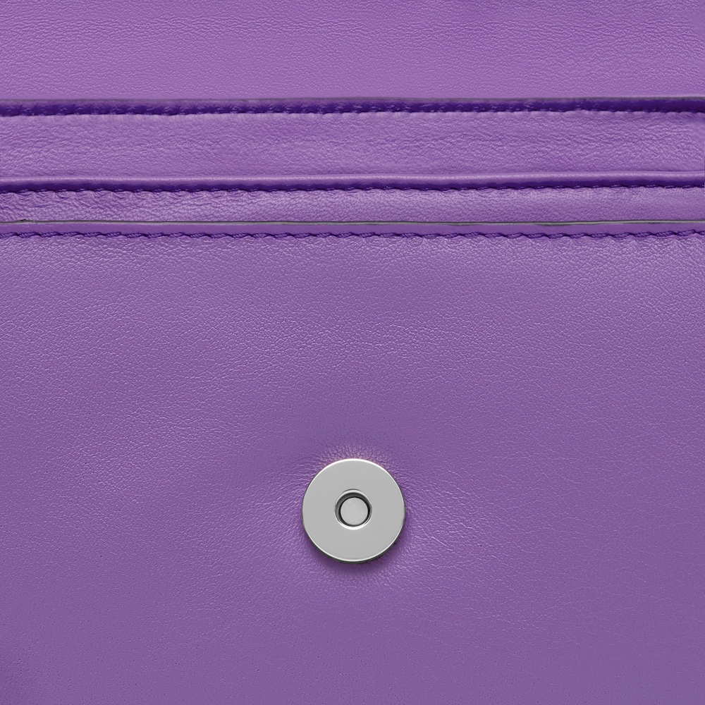 Small purple leather Crossbody bag TOUS Bold Bear