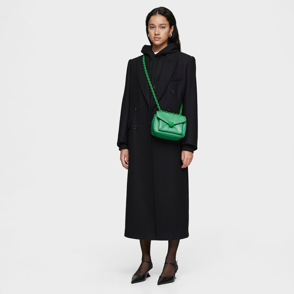 Small green leather Crossbody bag TOUS Bold Bear