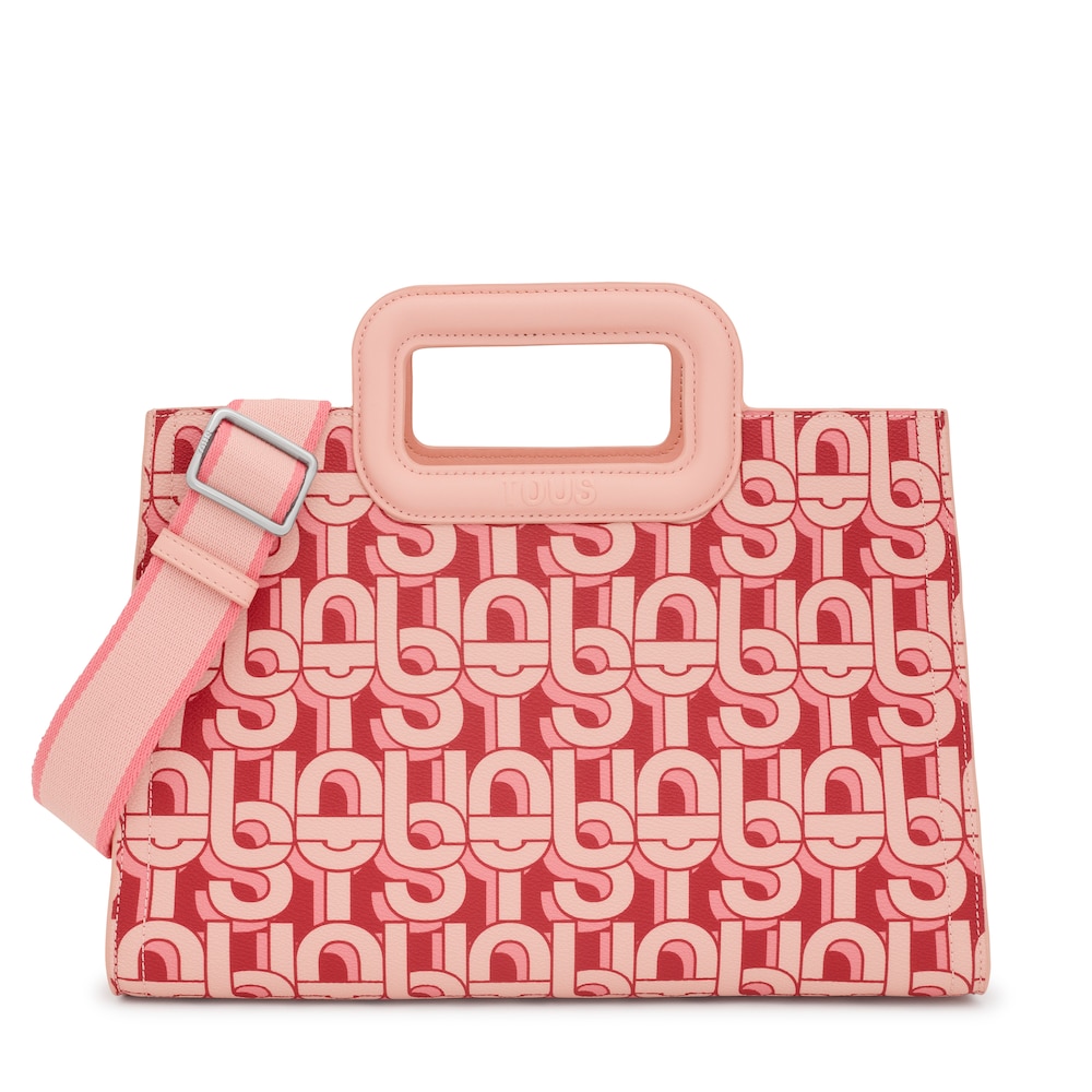 Shopper mediano Amaya coral TOUS MANIFESTO image number 0
