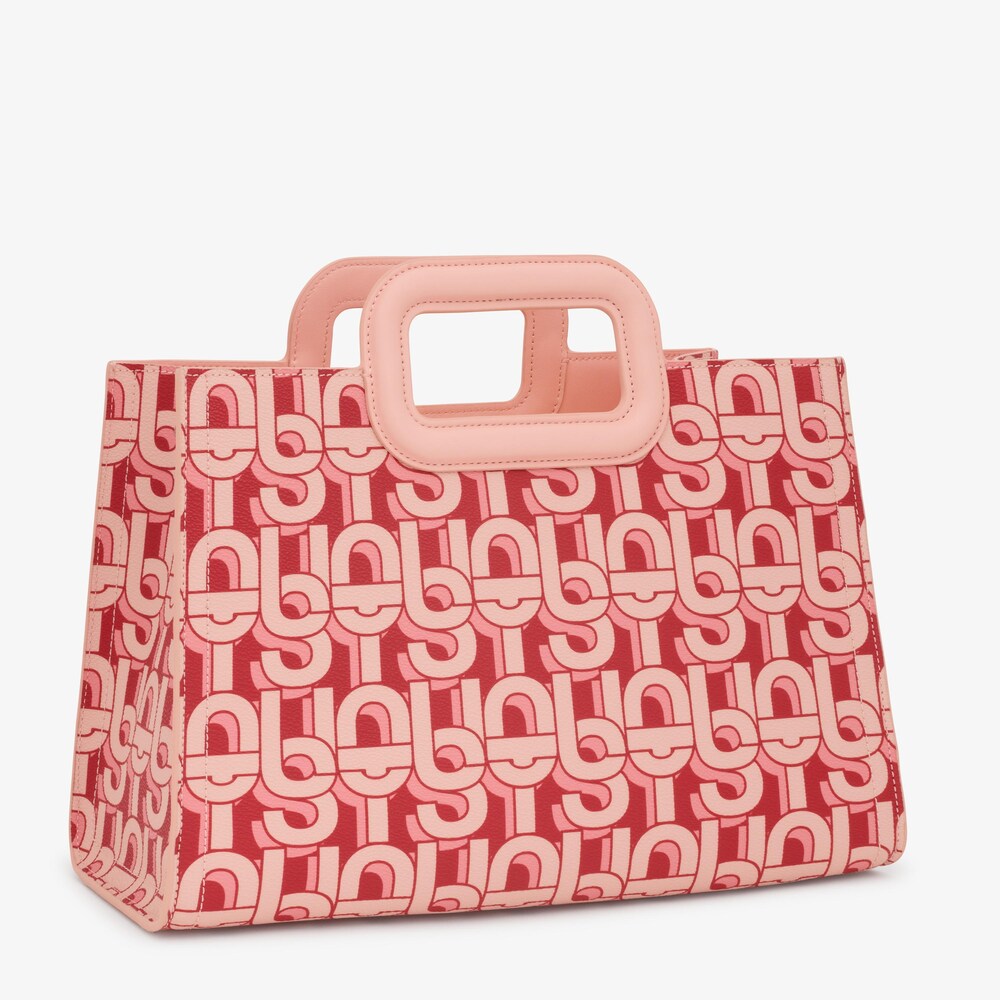 Shopper mediano Amaya coral TOUS MANIFESTO