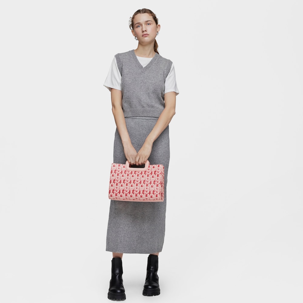 Shopper mediano Amaya coral TOUS MANIFESTO image number 3