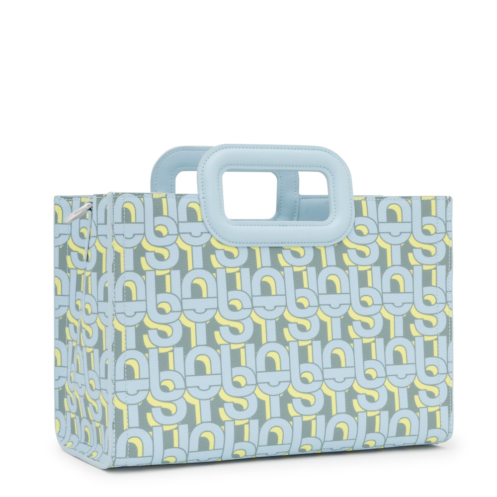 Medium light blue Amaya Shopping bag TOUS MANIFESTO image number 1