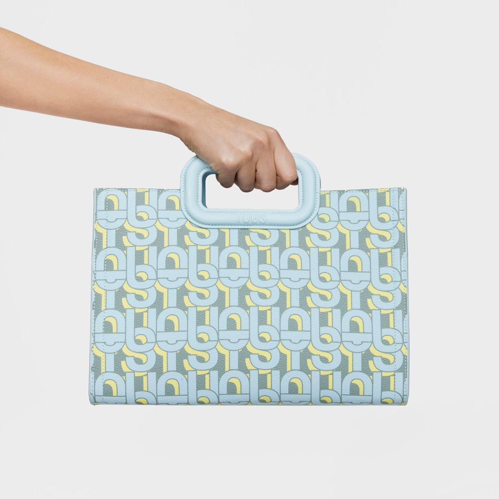 Shopper mediano Amaya azul claro TOUS MANIFESTO