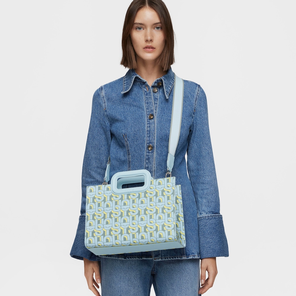 Shopper mediano Amaya azul claro TOUS MANIFESTO