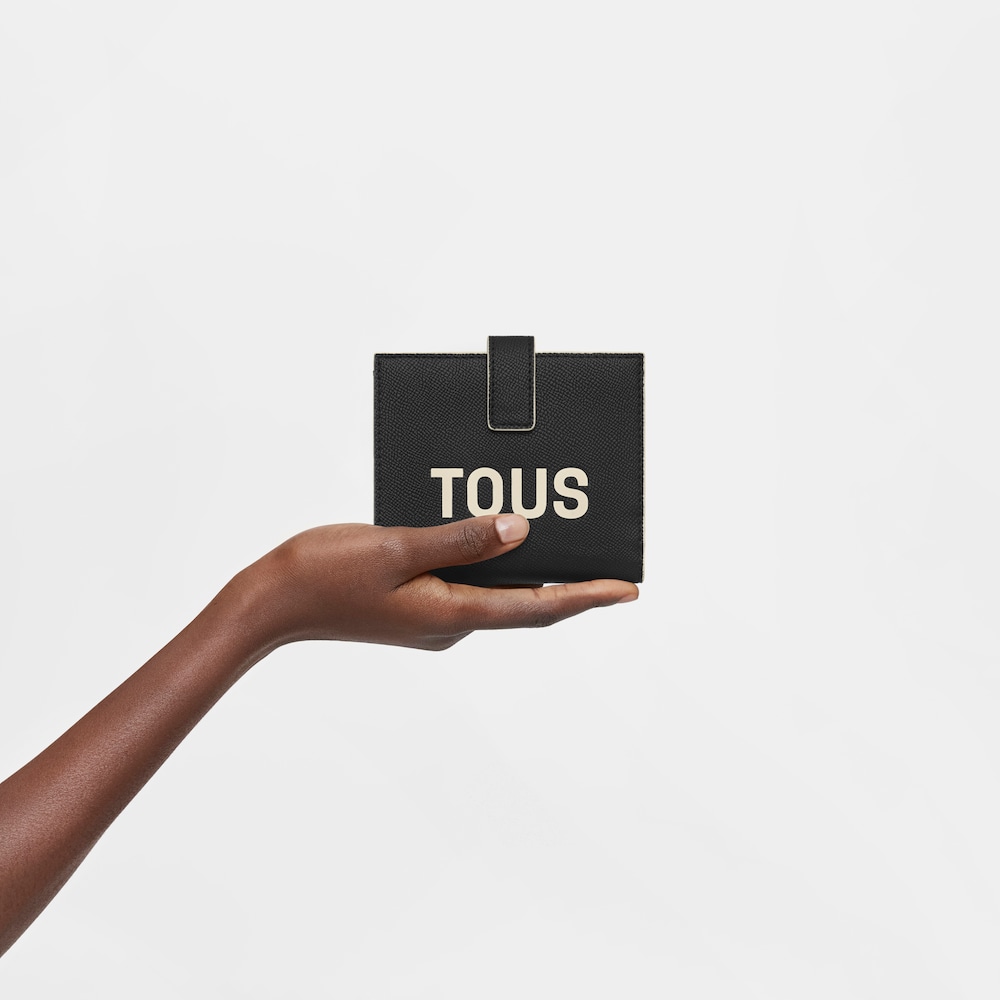 Cartera negra TOUS Halfmoon